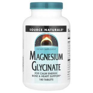 Source Naturals, Magnesium Glycinate , 180 Tablets купить в Киеве и Украине