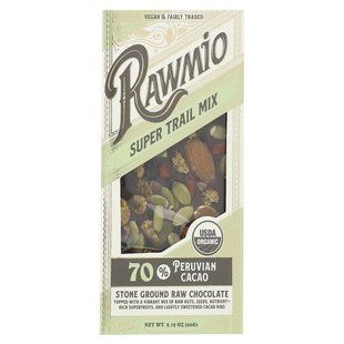 Rawmio, Super Trail Mix, 70% Peruvian Cacao, 2.12 oz (60 g) купить в Киеве и Украине