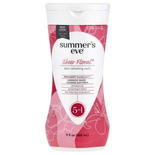 Summer's Eve, Sheer Floral&reg;, 5 in 1 Daily Refreshing Wash, 9 fl oz, (266 mL) купить в Киеве и Украине