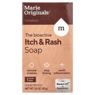 Marie Originals, The Bioactive Itch & Rash Bar Soap, 2.9 oz (82 g) купить в Киеве и Украине