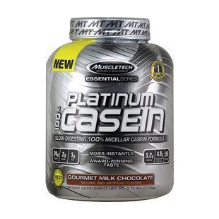 MuscleTech, Platinum 100% Casein, 1,64 kg, strawberry shortcake