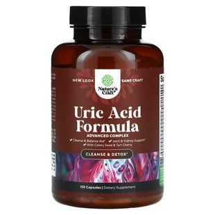 Nature's Craft, Uric Acid Formula, 120 Capsules купить в Киеве и Украине