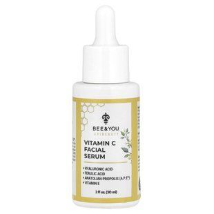 Bee&You, Vitamin C Facial Serum, 1 fl oz (30 ml) купить в Киеве и Украине