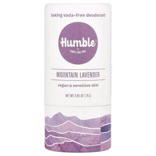 Humble Brands, Baking Soda-Free Deodorant, Mountain Lavender, 2.65 oz (75 g) купить в Киеве и Украине