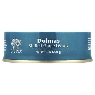 Divina, Dolmas, Stuffed Grape Leaves, 7 oz (200 g) купить в Киеве и Украине