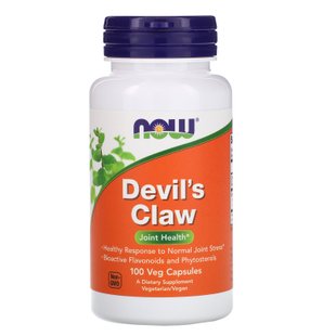 Чертов коготь Now Foods (Devil`s Claw) 100 капсул купить в Киеве и Украине