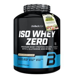 Biotech, Iso Whey Zero, Білий шоколад, 1816 г