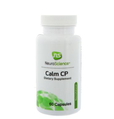 Заспокійливий засіб, підтримка наднирників NeuroScience (Calm CP) 60 капсул