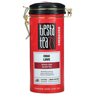 Tiesta Tea Company, Розсипний чай преміум-класу, пряний чай, чорний чай, 4,0 унції (113,4 г)