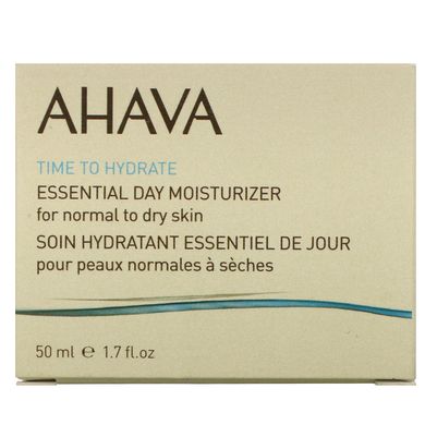 Зволожуючий денний зволожуючий крем, для нормальної і сухої шкіри, AHAVA, 1,7 рідкої унції (50 мл)