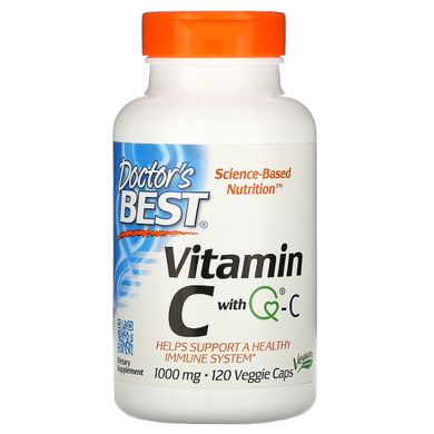 Вітамін С Doctor's Best (Vitamin C) 1000 мг 120 капсул