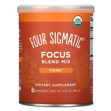 Вітаміни для мозку, Focus Blend Mix, Four Sigmatic, 60 г