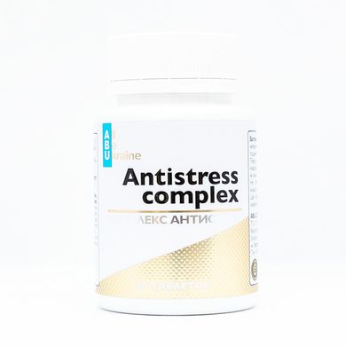 Заспокійливий комплекс анти-стрес ABU All Be Ukraine (Antistress Complex) 60 таблеток