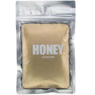 Маска для обличчя з медом, для щоденного використання, поживна, Lapcos, 5 шт., по 27 мл кожна