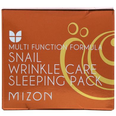 Сплячий пакет для догляду за зморшками від слимаків, Mizon, 80 мл
