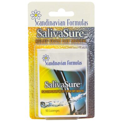 Засіб від сухості в роті цитрусовий смак Scandinavian Formulas (SalivaSure) 90 льодяників