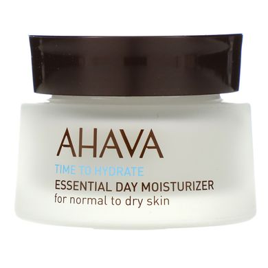 Зволожуючий денний зволожуючий крем, для нормальної і сухої шкіри, AHAVA, 1,7 рідкої унції (50 мл)