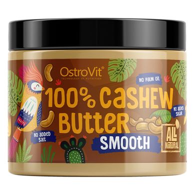 100% Олія кешью OstroVit (100% Cashew Butter) 500 г