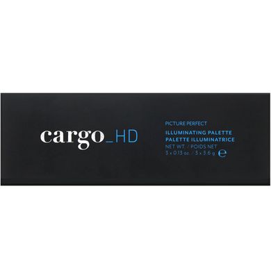Палітра хайлайтерів, HD Picture Perfect, Cargo, 3 шт. по 3,6 г