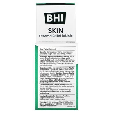 BHI, tablets for skin eczema, MediNatura, 100 tablets