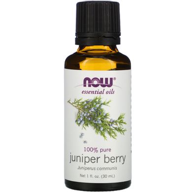 Ефірна олія ялівцю Now Foods (Essential Oils Juniper Berry Oil Restoring Aromatherapy Scent) 30 мл