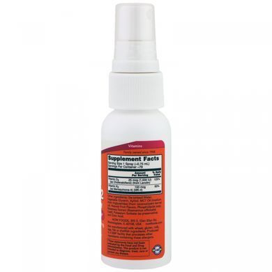 Вітаміни Д3 і К2 ліпосомний спрей Now Foods (Vitamin D-3 & K-2 Liposomal Spray) 60 мл