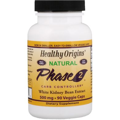 Белая Фасоль Фаза 2 Healthy Origins (White Kidney Bean) 500 мг 90 капсул купить в Киеве и Украине