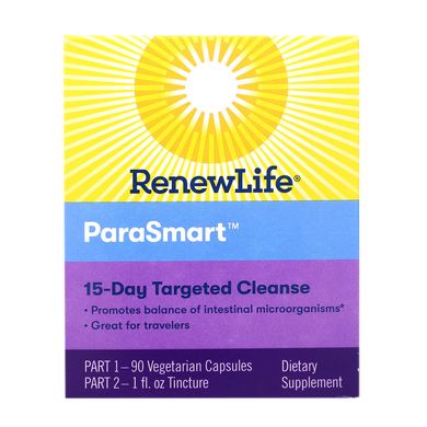 Адресний засіб, ParaSmart, Очищення від мікробів, програма з 2 частин, Renew Life, 1 шт