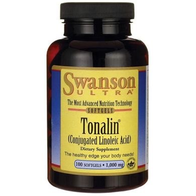 Тоналін CLA, Tonalin CLA, Swanson, 1000 мг, 100 капсул
