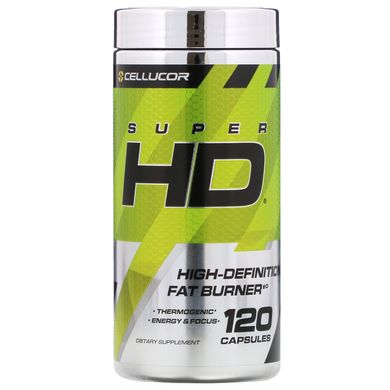 Жироспалювач Super HD, Cellucor, 120 капсул
