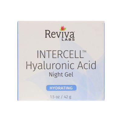 Нічний гель з гіалуроновою кислотою Reviva Labs (Night Gel) 35 г