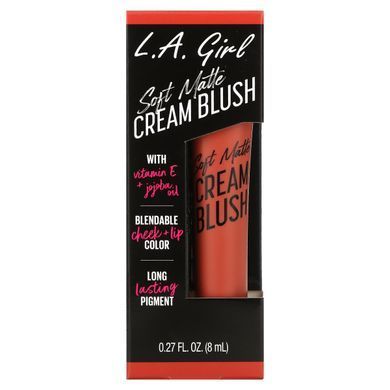 L.A. Girl, Blendable Cheek + Lip Color, мягкие матовые кремовые румяна, Hot Shot, 8 мл (0,27 жидк. Унции) купить в Киеве и Украине