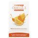 Омега-3 Coromega (Omega-3) 650 мг 90 пакетиків зі смаком апельсина фото
