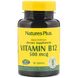 Витамин B12 Nature's Plus ( Vitamin B12) 500 мкг 90 таблеток фото