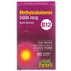 B12, метилкобаламін, Natural Factors, 5000 мкг, 60 жувальних таблеток фото