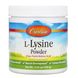 Л-Лизин Carlson Labs (L-Lysine) 960 мг 100 г фото