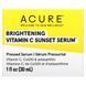 Осветляющая сыворотка на закате с витамином C, Brightening Vitamin C Sunset Serum, Acure, 30 мл фото
