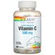 Витамин C с медленным высвобождением, Vitamin C w/ Rose Hips & Acerola, Solaray, 500 мг, 250 капсул фото