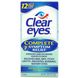 Clear Eyes, Комплексное средство от 7 симптомов, вяжущее средство / смазка / средство для снятия покраснения, глазные капли, 0,5 жидких унций (15 мл) фото
