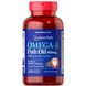 Рыбий жир Омега-3 Puritan's Pride (Omega-3 Fish Oil) 1000 мг 250 капсул фото