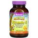 Вітамін С жувальний, Vitamin C, Bluebonnet Nutrition, Rainforest Animalz, апельсин, 90 жувальних цукерок фото