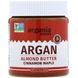 Мигдальна паста з аргановою олією Argania Butter (Argan almond butter) 284 г зі смаком кориця-кленовий сиропу фото