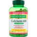Кальций с витамином D3 Nature's Bounty (Calcium 600 with Vitamin D3) 600 мг/800 МЕ 250 таблеток фото